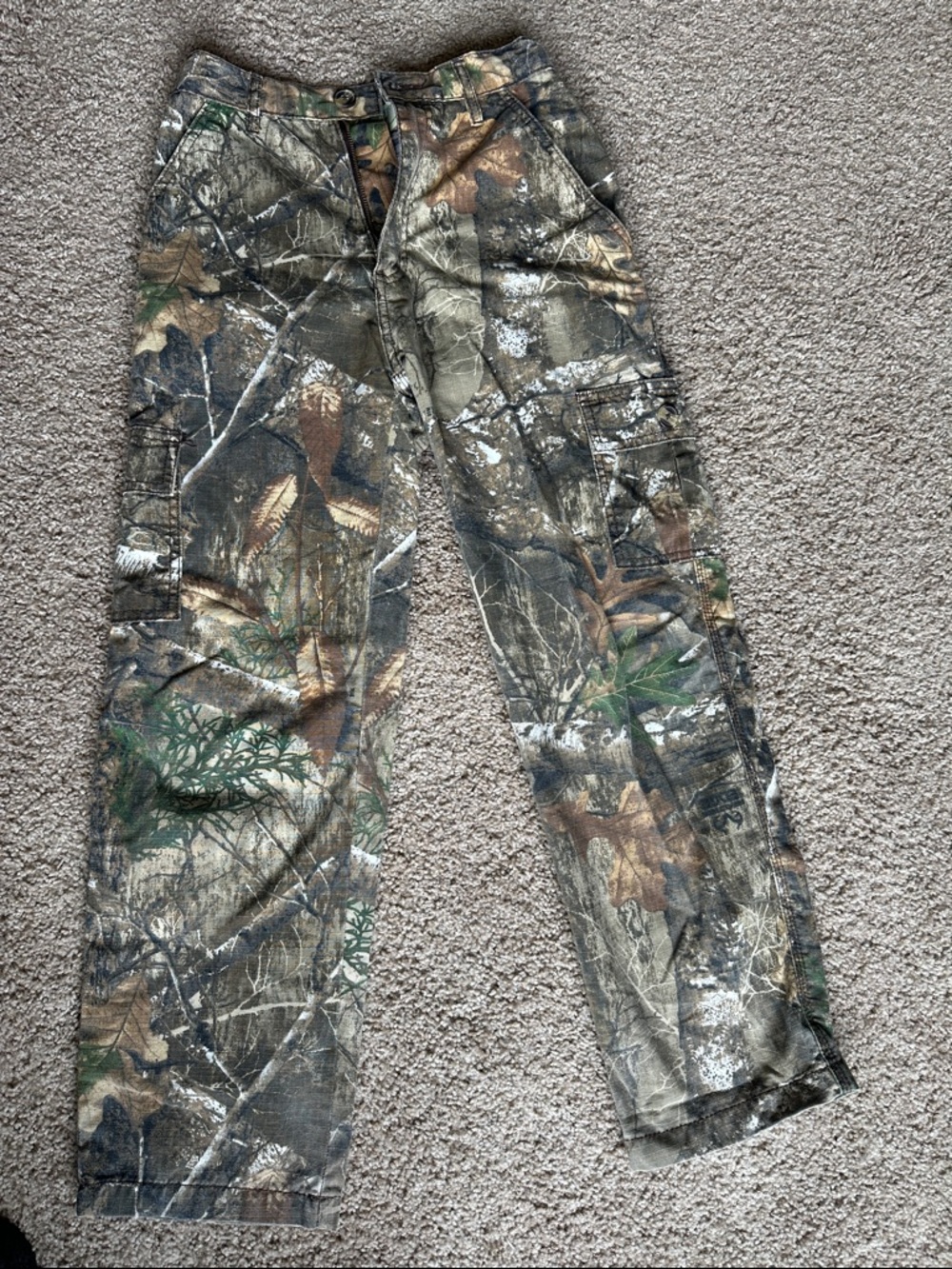 Camouflage Cargo Pants - Realtree Edge